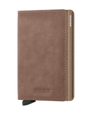 Secrid - Slimwallet Vintage: A slim leather and aluminum...
