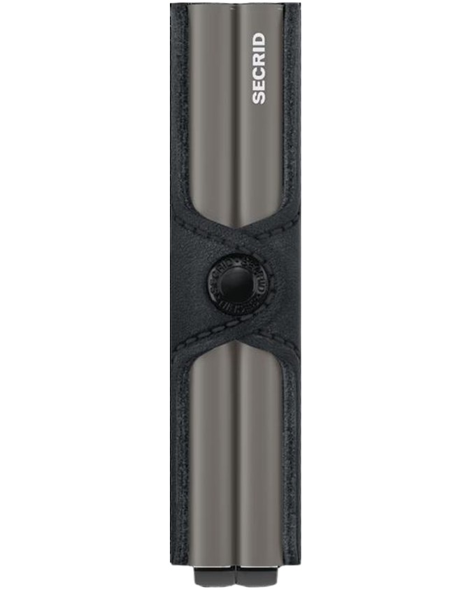  Secrid - Twinwallet in pelle e alluminio Mirum