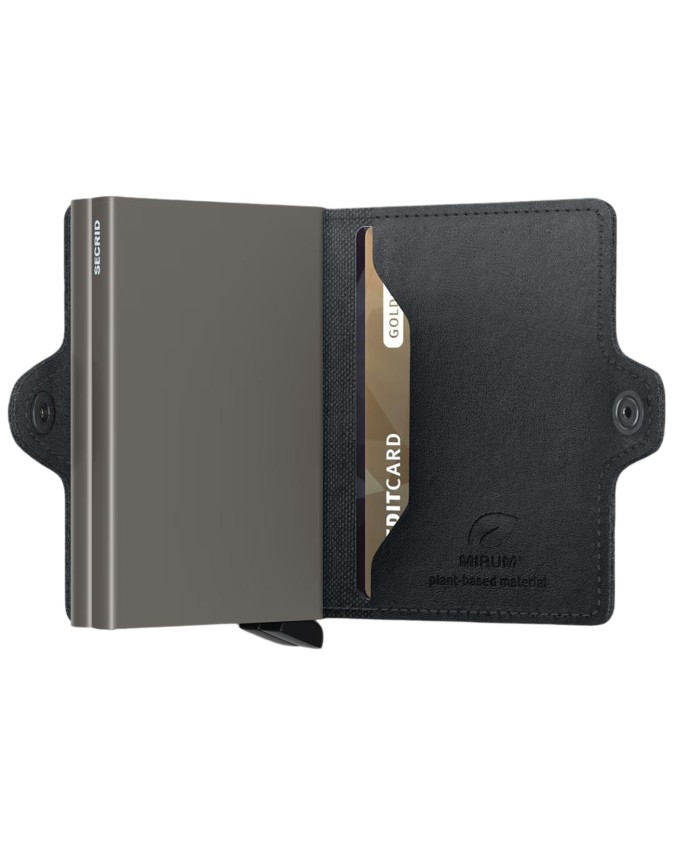  Secrid - Twinwallet in pelle e alluminio Mirum