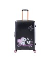 Braccialini – Trolley, Größe L, 4 Räder aus Polycarbonat, Puppies