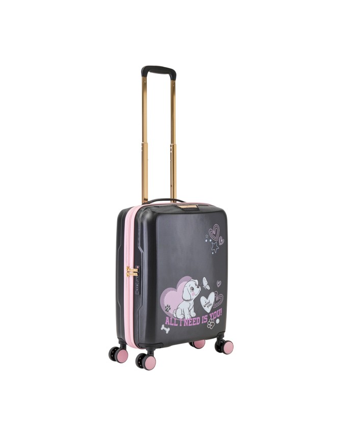  Braccialini – Trolley Cabina 4 ruote in policarbonato Puppies