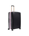Braccialini - Erweiterbarer 4-Rad-Trolley, Größe L, aus Polycarbonat, Farbe: Perla