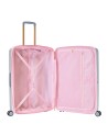 Braccialini - Expandable 4-Wheel Trolley, Size L, in Pearl Polycarbonate