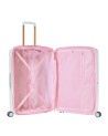 Braccialini - Expandable 4-Wheel Trolley, Size L, in Pearl Polycarbonate
