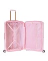 Braccialini - Expandable 4-Wheel Trolley, Size L, in Pearl Polycarbonate