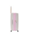 Braccialini - Expandable 4-Wheel Trolley, Size L, in Pearl Polycarbonate