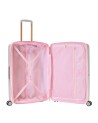 Braccialini - Expandable 4-Wheel Trolley, Size L, in Pearl Polycarbonate