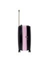 Braccialini - Erweiterbarer 4-Rad-Trolley, Größe M, aus Polycarbonat, Farbe Perla