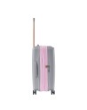 Braccialini - Expandable 4-Wheel Trolley, Size M, in Pearl Polycarbonate