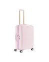 Braccialini - Expandable 4-Wheel Trolley, Size M, in Pearl Polycarbonate