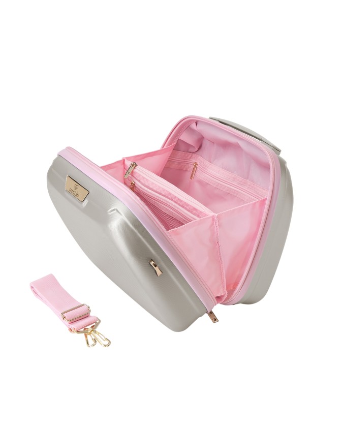  Braccialini - Beauty case da viaggio in policarbonato con