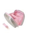 Braccialini - Perla polycarbonate travel beauty case with shoulder strap