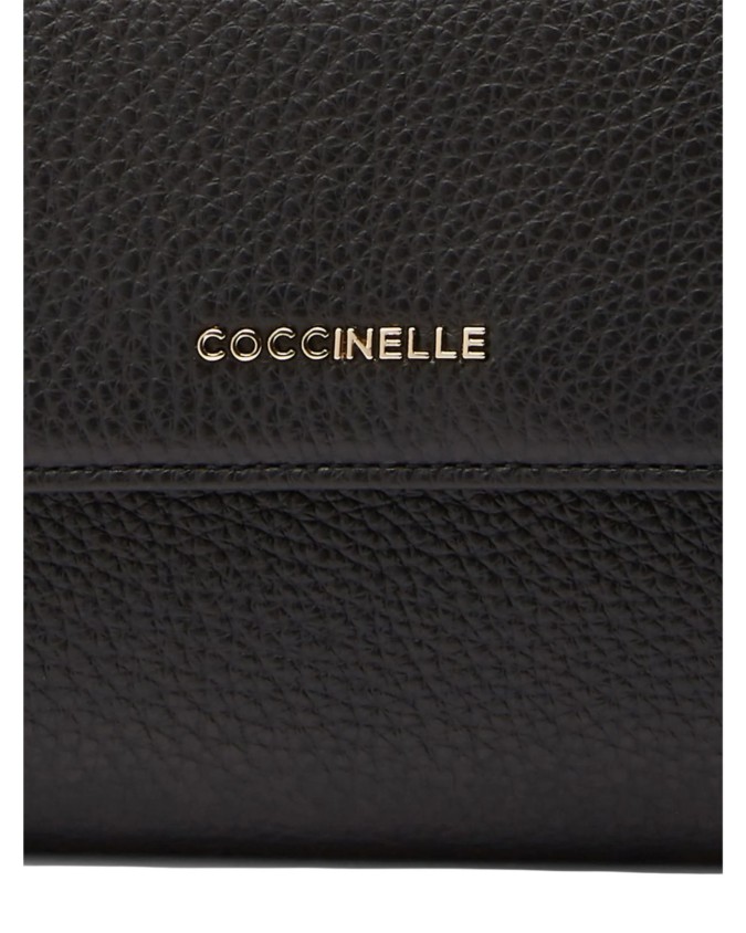  Coccinelle - Portafoglio con patta e porta monete in pelle