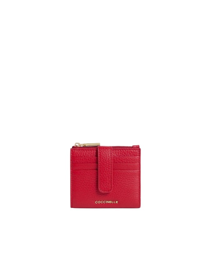  Coccinelle - Portafoglio donna piccolo con porta carte di