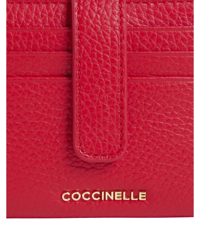  Coccinelle - Portafoglio donna piccolo con porta carte di