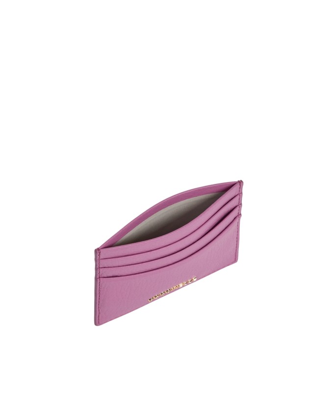  Coccinelle - Porta carte di credito in pelle Metallic Soft