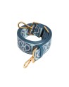  Coccinelle - Tracolla in tessuto Jacquard con motivo Monogram