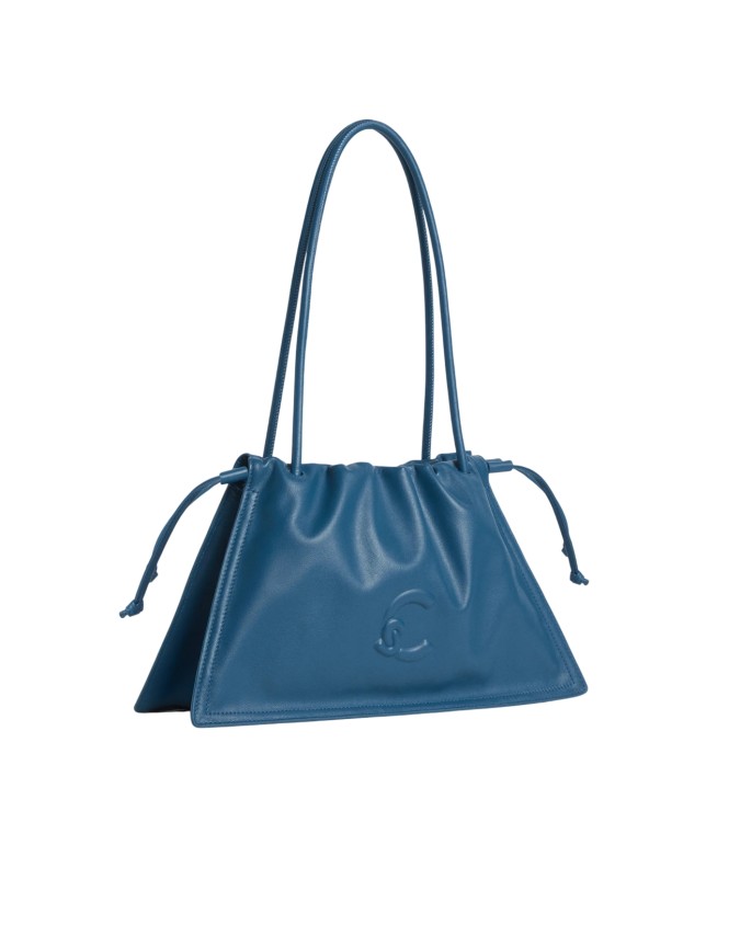  Coccinelle – Borsa a spalla con doppio manico in pelle Dulse