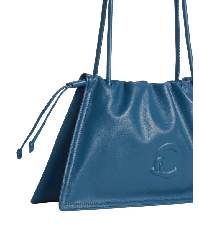  Coccinelle – Borsa a spalla con doppio manico in pelle Dulse