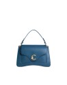  Coccinelle – Borsa a mano in pelle con patta media C-ME
