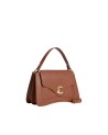  Coccinelle – Borsa a mano in pelle con patta media C-ME