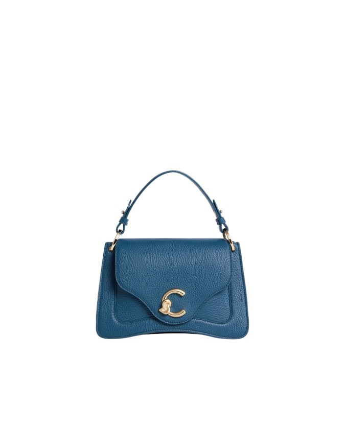  Coccinelle – Borsa a mano in pelle con patta piccola C-ME