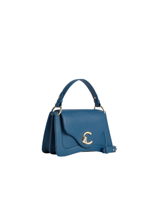  Coccinelle – Borsa a mano in pelle con patta piccola C-ME