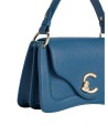  Coccinelle – Borsa a mano in pelle con patta piccola C-ME