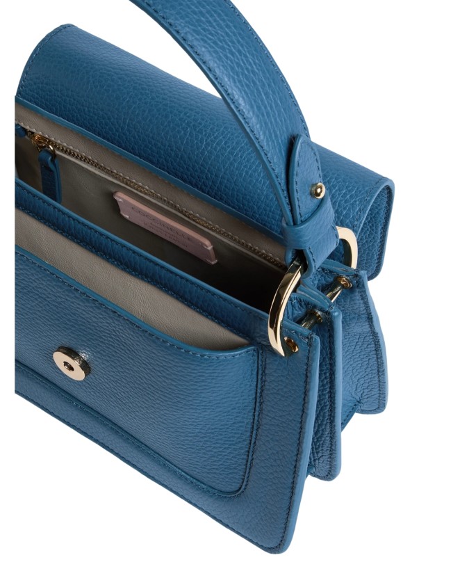  Coccinelle – Borsa a mano in pelle con patta piccola C-ME