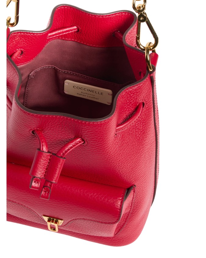  Coccinelle - Borsa a secchiello in pelle Tg. 