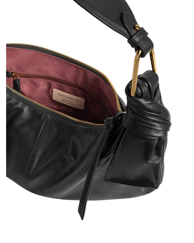 Coccinelle - Borsa a spalla in pelle Medium Furoshiki