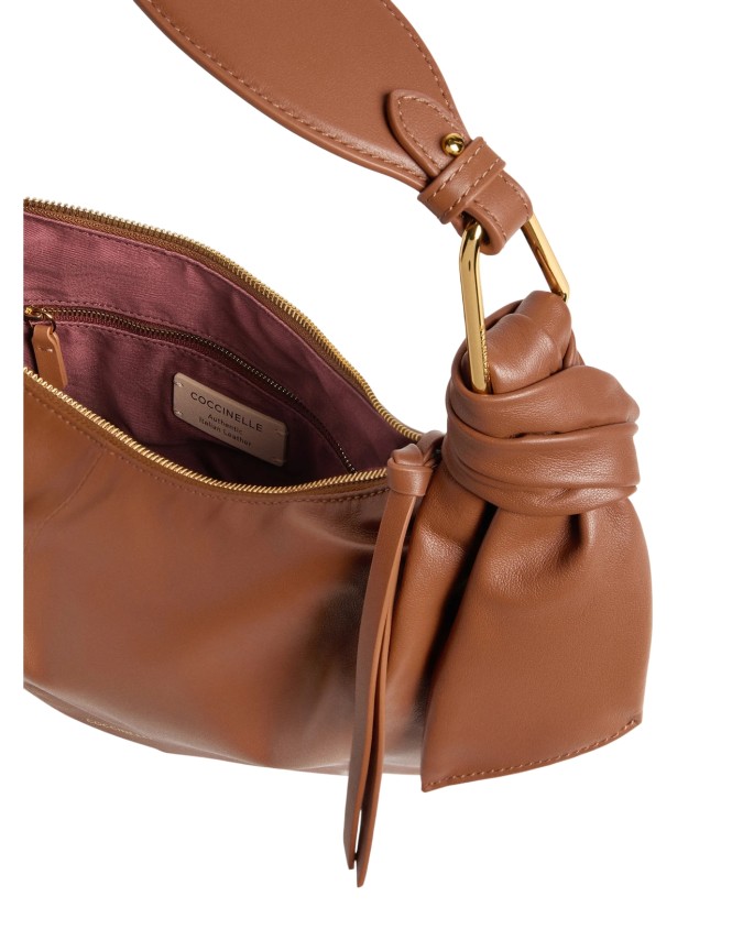  Coccinelle - Borsa a spalla in pelle Medium Furoshiki