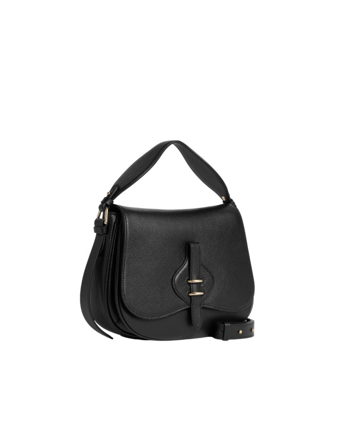  Coccinelle - Borsa a mano in pelle con tracolla e patta medium