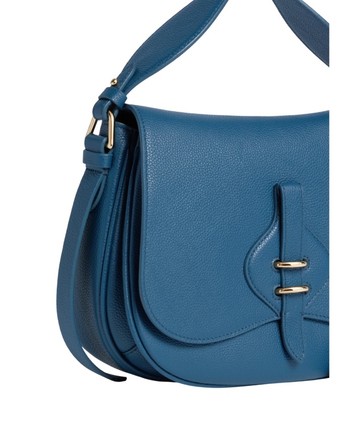  Coccinelle - Borsa a mano in pelle con tracolla e patta medium