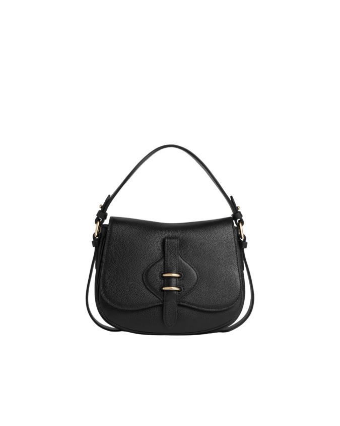  Coccinelle - Borsa a mano in pelle con tracolla e patta small