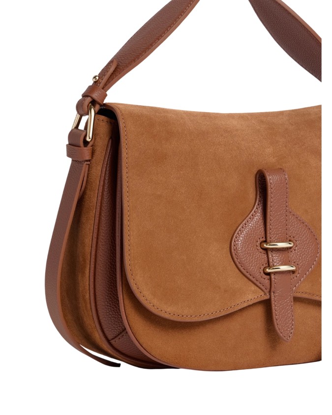  Coccinelle - Borsa a mano in pelle scamosciata Medium Mavery