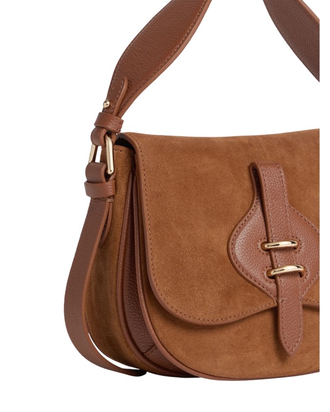  Coccinelle - Borsa a mano in pelle scamosciata Small Mavery