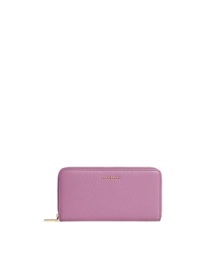  Coccinelle - Portafoglio in pelle zip around Metallic Soft