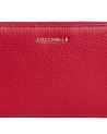  Coccinelle - Portafoglio in pelle zip around Metallic Soft