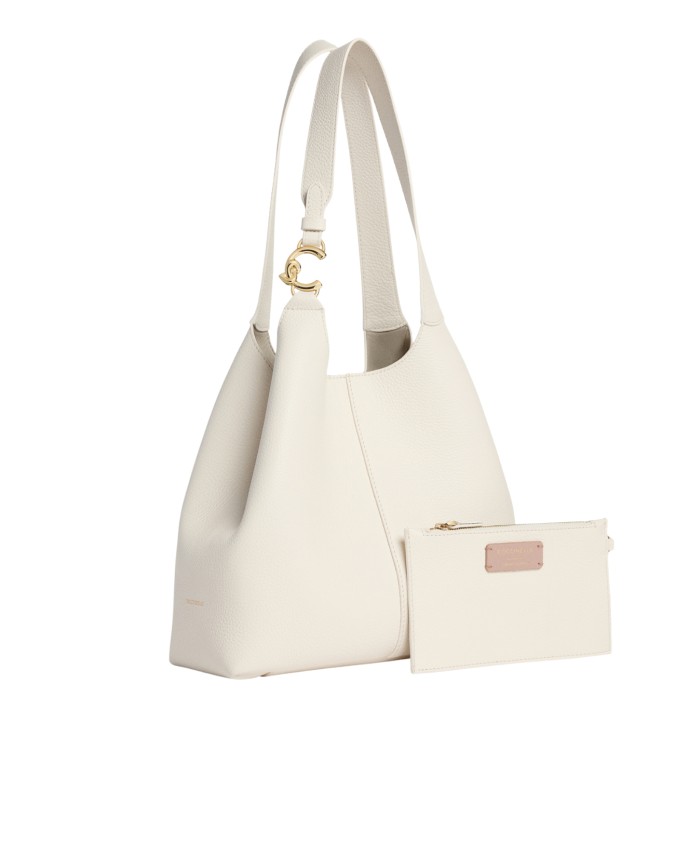  Coccinelle – Borsa shopper a spalla in pelle C-Easy