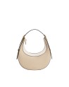  Coccinelle - Borsa a spalla in pelle tricolore Whisper
