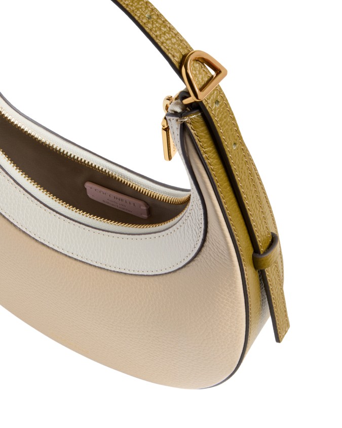  Coccinelle - Borsa a spalla in pelle tricolore Whisper