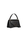  Coccinelle - Borsa a Mano in Pelle Liscia Logo Tartarugato