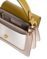  Coccinelle - Borsa a Mano con Tracolla in Pelle Tricolor C-Me
