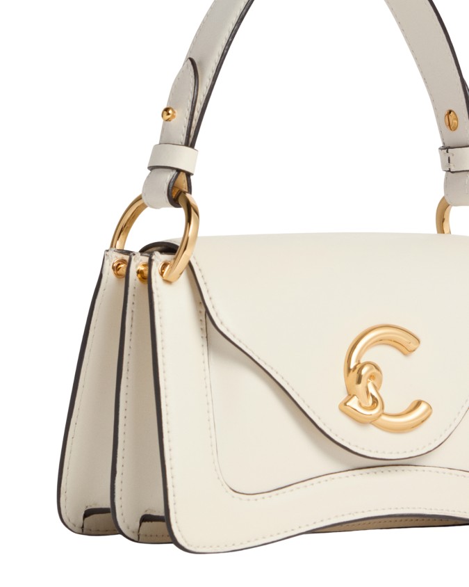  Coccinelle - Borsa a Mano in Pelle Lisca con Tracolla C-Me Mini