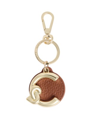 Coccinelle - C-Me Leather and Metal Keychain