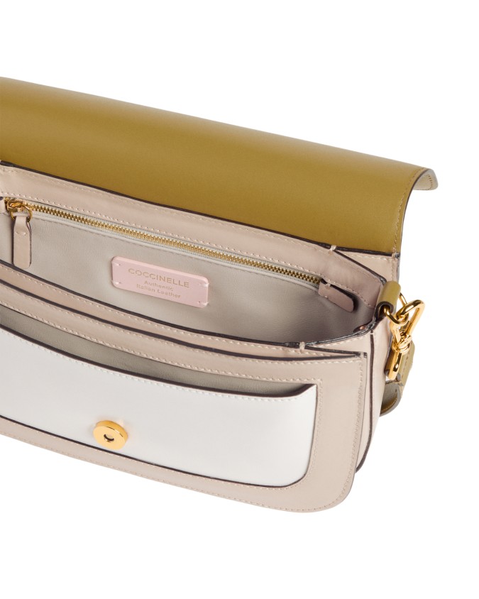  Coccinelle - Borsa a Spalla in Pelle Liscia C-Me Medium