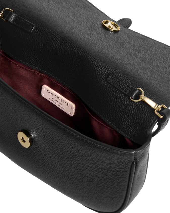  Coccinelle - Borsa a Tracolla con Patta in Pelle Mavery Small