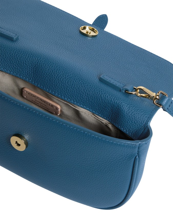 Coccinelle - Borsa a Tracolla con Patta in Pelle Mavery Small