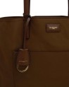  Nannini - Borsa in Nylon con Dettagli in Pelle Carla